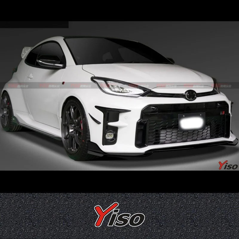 Suitable for YARIS GR MXPA12 TOMS Front Spoiler Modified Encirclement Carbon Fiber TOMS Front Lip