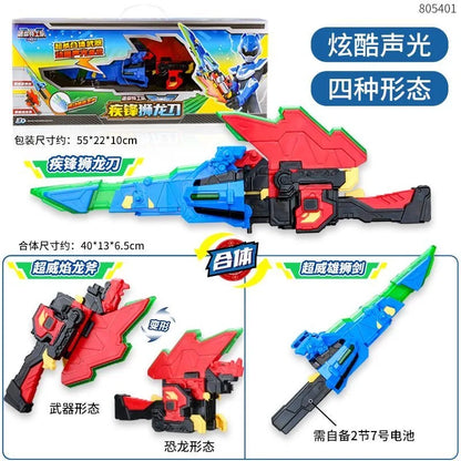 MiniForce 6 V Rangers VOLT LEGEND KING V 6 in 1 Transformation Combiner Deformation Robot Action Figure Toys