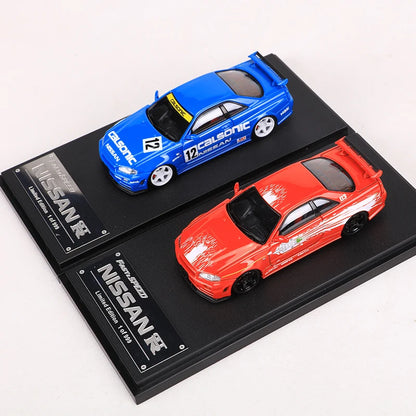 Fast Speed FS 1:64 Skyline GTR R34 Diecast Alloy Model Car
