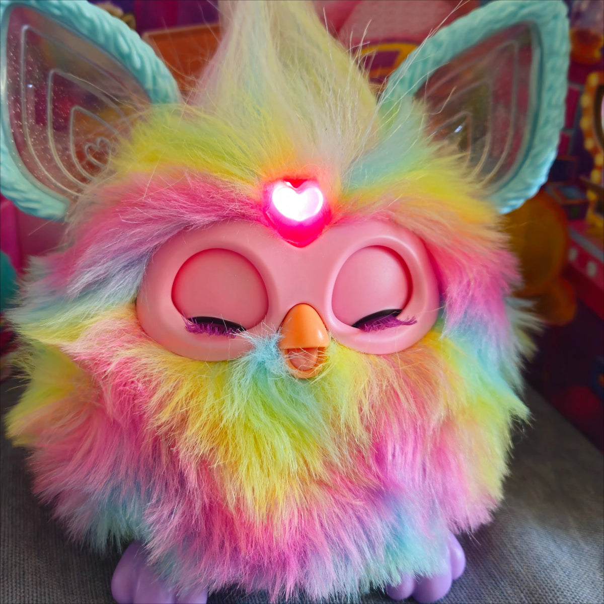 Hasbro Furby DJ Furblets Electronic Plush Toy Stuffed Pet Owl Interactive Smart Doll Christmas Birthday Gifts