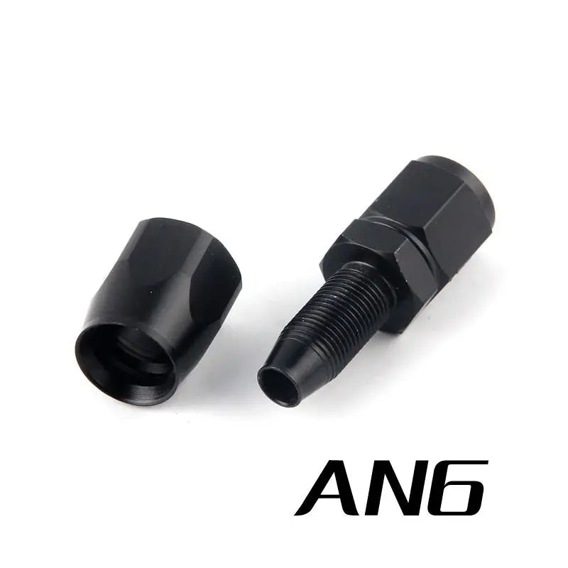Broyear High Quality Aluminum AN4 6 8 10 Forged Type Swivel Hose End Fitting Adapter Oil Cooler Fuel Line Straight, 90 Degree