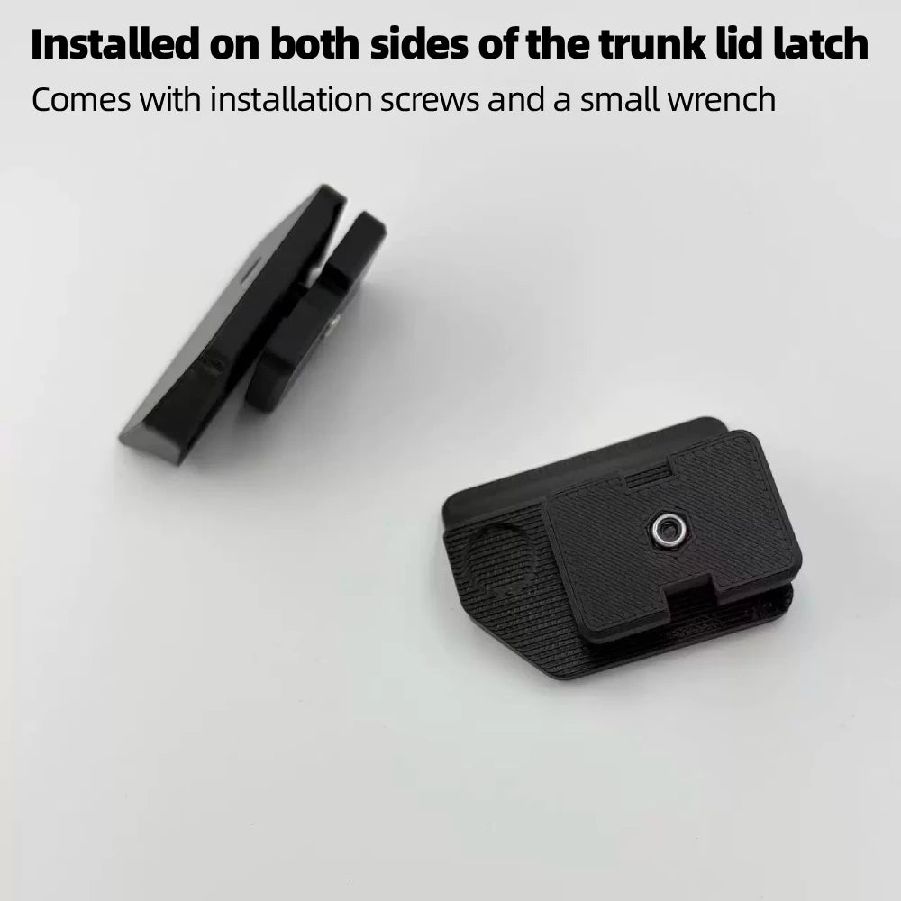 For Mazda MX5 ND Miata Trunk Lid Handle Car Door Lock Buckle Handle ABS Protective Guard Decoration Auto Interior Accessories