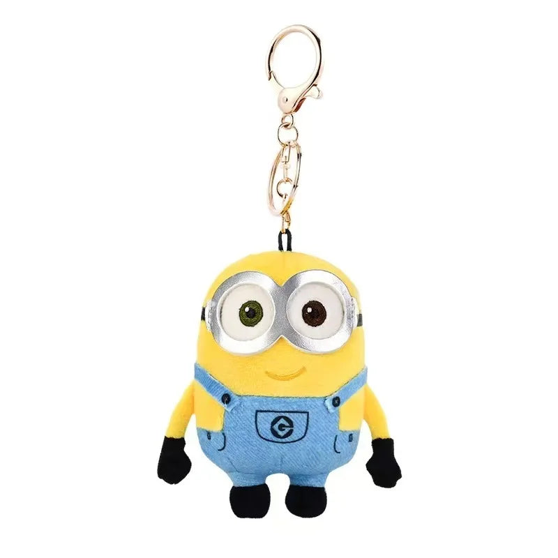 Genuine Amine Minions Plush Dolls With Sunflowers Roses Creative Bouquets Christmas Birthday Graduation Valentine Gifts