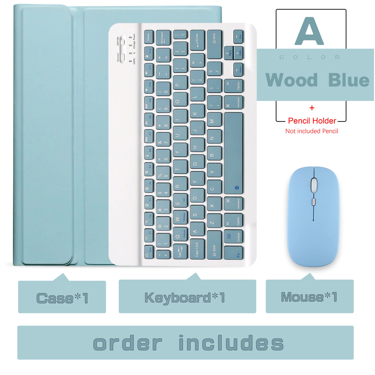 Keyboard Wireless Mouse Magic For iPad Pro 13 11 Case M5 M4 2026 M3 Air 13 11 5 4 10.2 9 8 7 Generation Case Bluetooth Keyboard