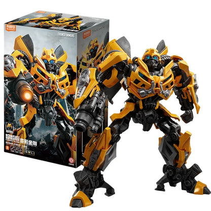BLOKEES Original Transformers Bumblebee Megatron Megatronus CLASS Version Transformation Assembled Action Figure Model Toys Gift
