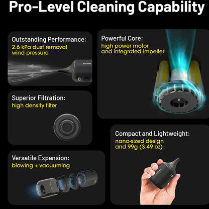 Nitecore BB Nano Electronic Blower Baby Photography Blower Multi Function Portable Air Blower for Camera Lens VS Nitecore BB2