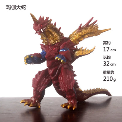 New large Soft rubber Ultraman Belial Monster Leugocyte Belial Gaia Gubira Gomora Model Action Figure Children's Toys