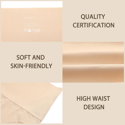 2Pcs/Set High Waist Panties Women Body Slimming Underwear Breathable Comfortable Briefs Solid Briefs  Breathable Lingerie