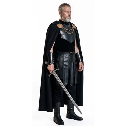 Halloween Carnival Suit Agamemnon Disguise The Odyssey Cosplay Costume Adult Men Uniform Cloak Set Roleplay Fantasia Outfits