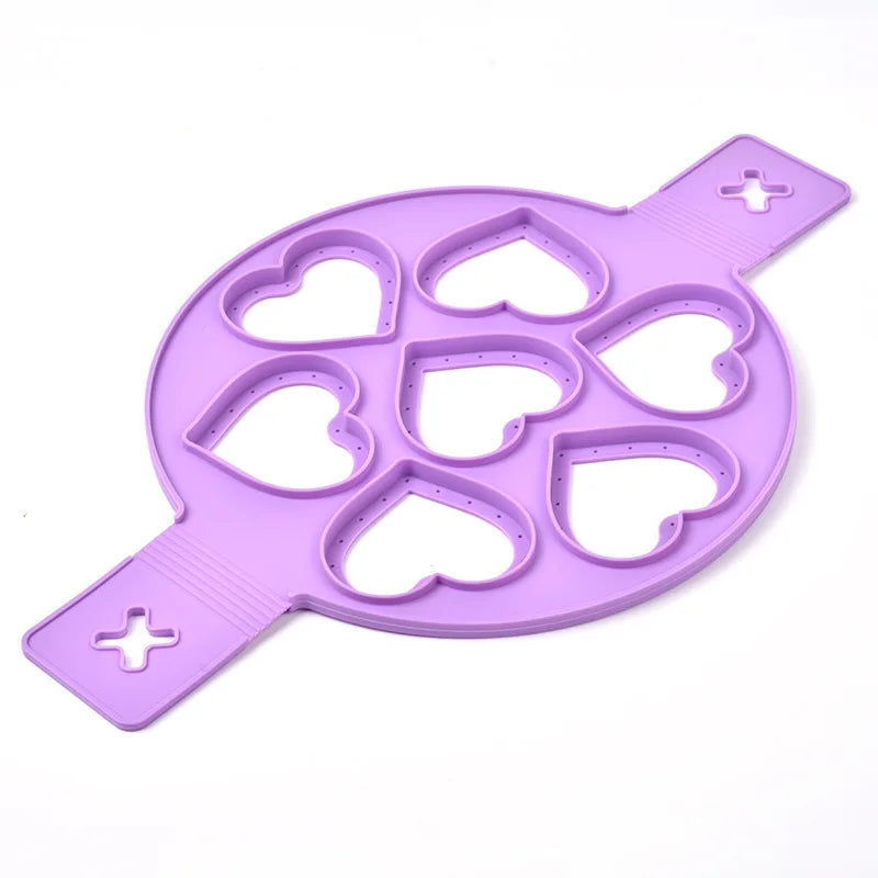 Silicone Egg Pancake Ring Nonstick Pancake Maker Mold Silicone Egg Cooker fried Shaper Omelet Moulds Kitchen Baking Accessories