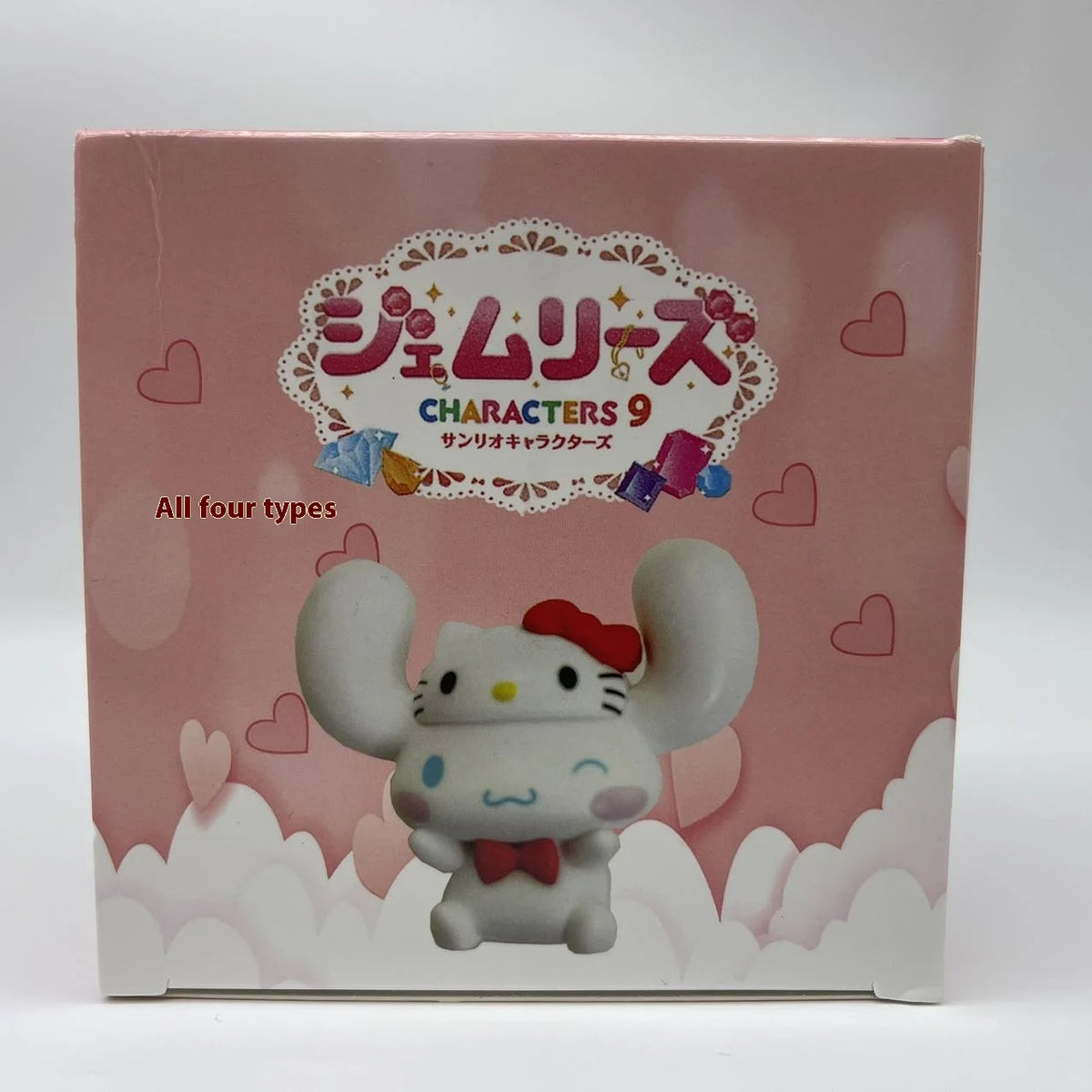 50th Anniversary Blind Box Cute Kt Cat Toy Handmade Kawai Anime Action Figure Kids Trendy Toys Desktop Decoration Festival Gift
