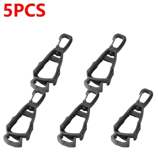 5/1PCS Glove Clip Hanger Safety Glove Holder Plastic Working Gloves Clip Work Clamp Safety Work Glove Guard Multifunctional Tool