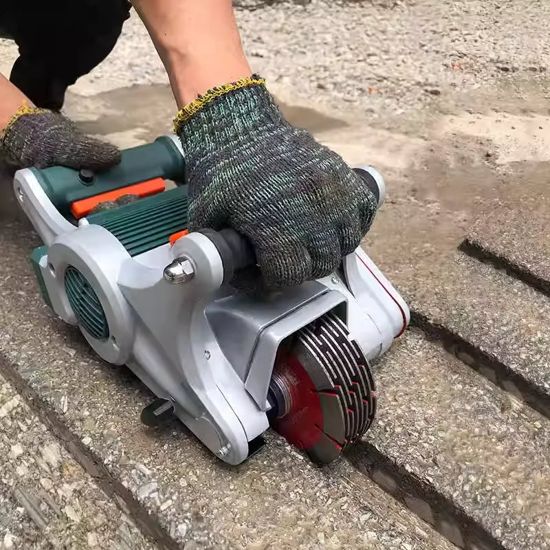 4800w Electric Wall Chaser (One-Time Molding) Professional Dust-Free Wall Slotting Machine For Granite,Tile, Concrete 125A