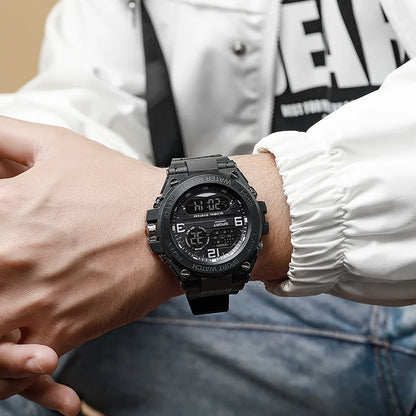 MAYZHISU Top Luxury Electronic Watch for Man Outdoor Men's Sports Watches Stopwatch Waterproof Calendar Kids Digital Clock Gift