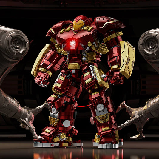 Superheroes MOC Building Blocks Figures 2600+Pcs Marvel Iron Man Mecha Bricks Set Room Ornament DIY Toys Christmas Gifts Adult