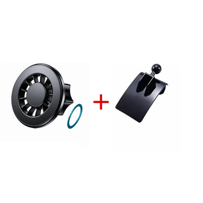 1Set ABS Material For Porsche Macan 2014-2021 Cayenne 2018-2022 Special Car Magnetic Phone Holder Fixed Bracket Stand Mobile