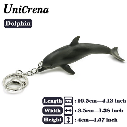 Fish Keychain Creative Handmade Fish Model Key Ring Trout/Snapper/Tuna/Salmon/Bass Keychain Fishing Themed Key Holder Accessory