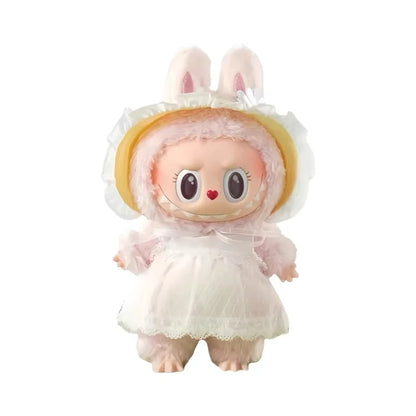 In Stock POPMART Original The Monster Labubu Mokoko Angel Crying Again Blind Box Doll Toys Original Labubu V1 V2 Toys Gifts