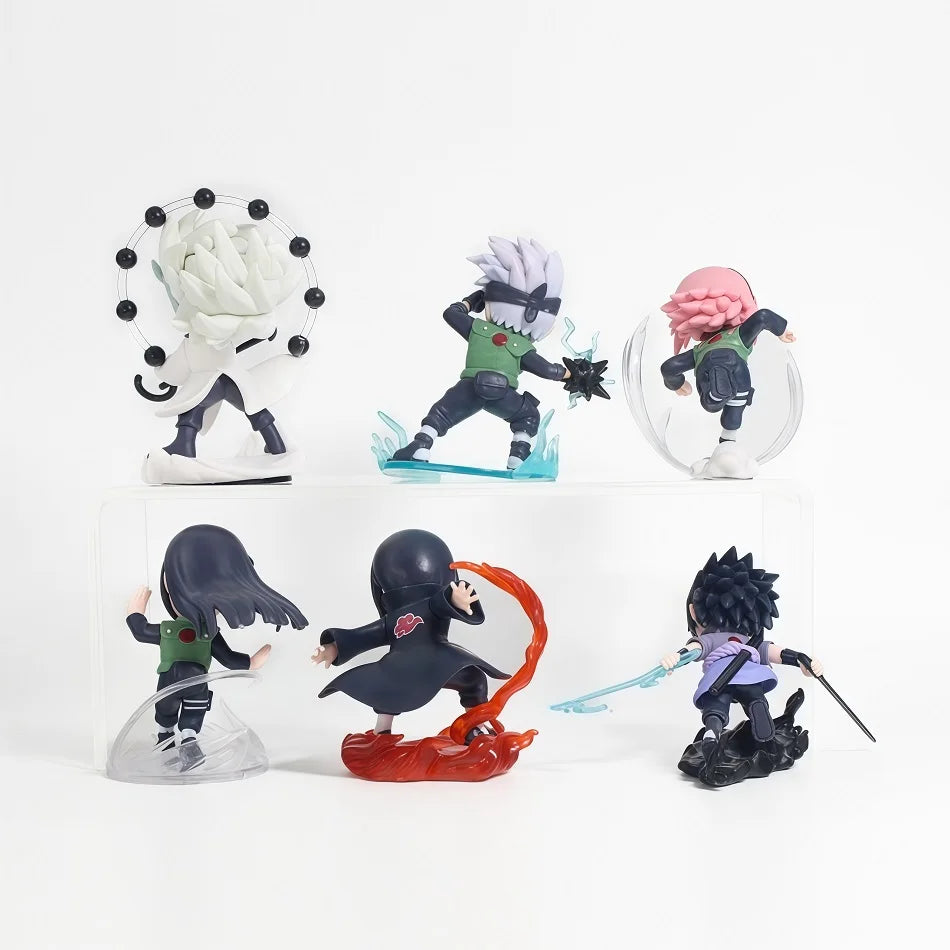 Anime Naruto Blind Box Model Figure 1-12 pcs NARUTO Ninkai Taisen Series Figurine PVC Desktop Collectible Toy Doll Birthday Gift