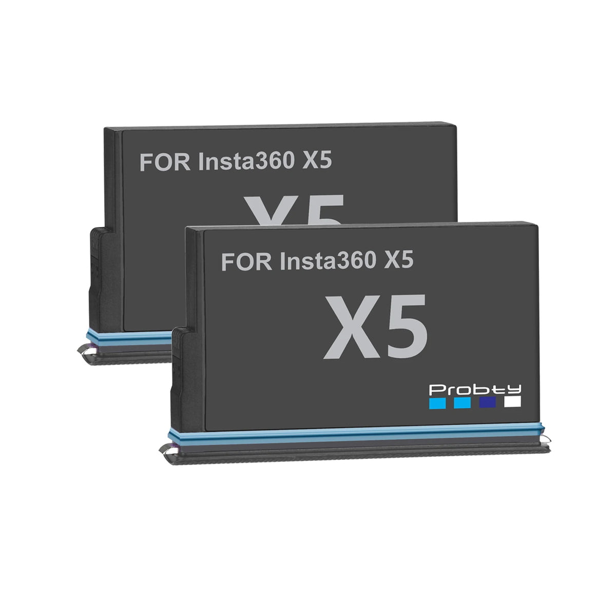 For Insta360 X5 Battery 2850mAh And LCD Dual ChannelFast Charger Hub Power Accessories For Insta 360 ONE X 5 Action Camera