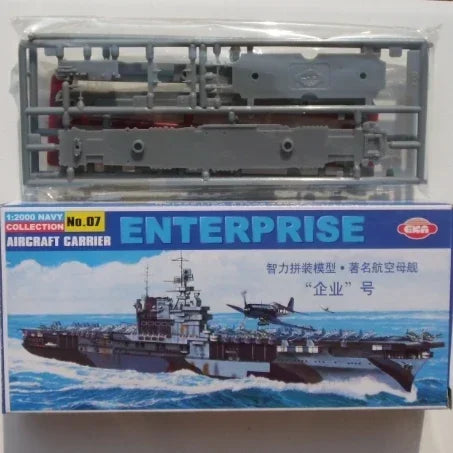 1/2000 Warship Assembly Model 4D Aircraft Carrier Cruiser HOOD MISSOURI Plastic Kit Toy for Children