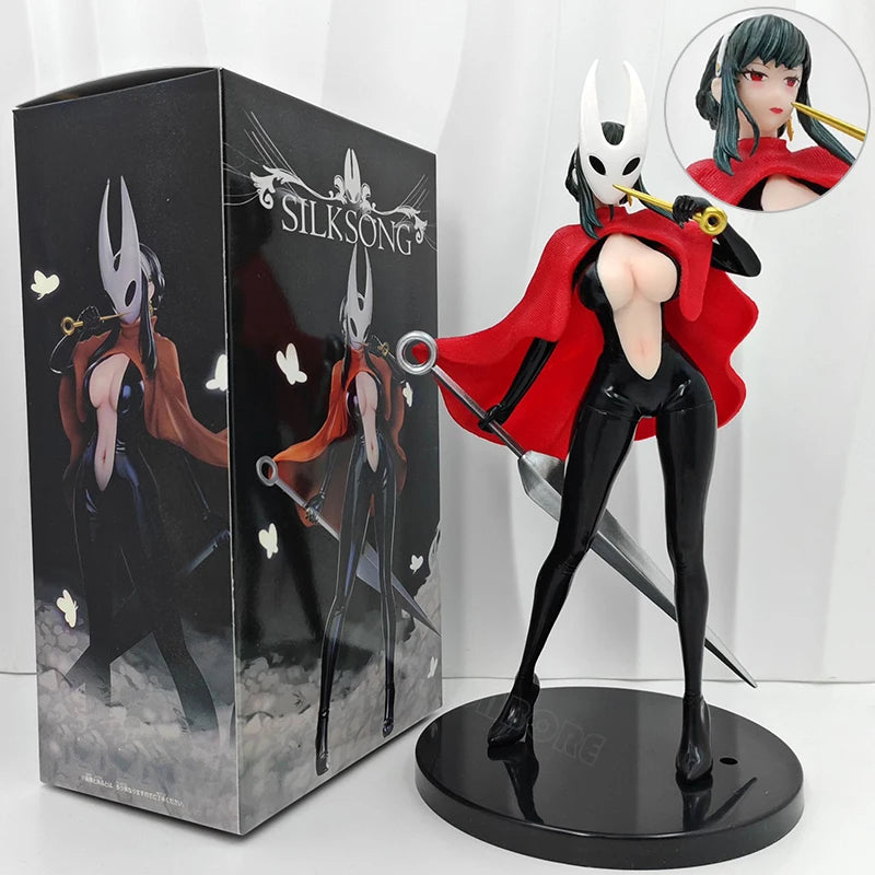 Hollow Knight Gods Nightmares Hornet Anime Game Figure SPY FAMILY Yor Forger Action Figure The Knight Figurine Model Doll Toys