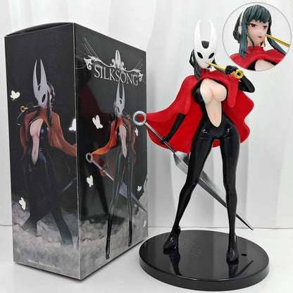 Hollow Knight Gods Nightmares Hornet Anime Game Figure SPY FAMILY Yor Forger Action Figure The Knight Figurine Model Doll Toys