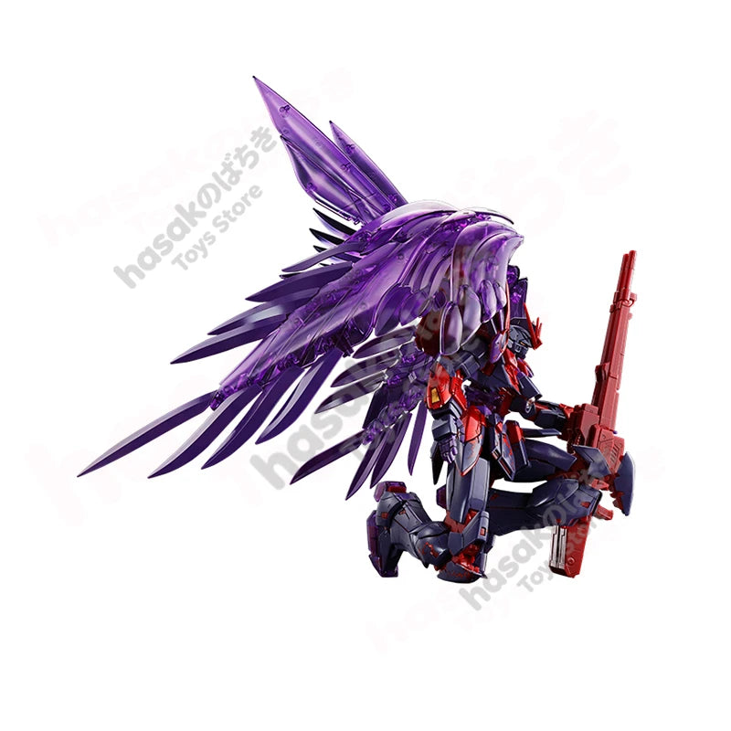 Fast Shipping Bandai Anime MG Wing Gundam Zero EW [Contrast Color/Light Purple Heart] Original Action Figure Children's Toy