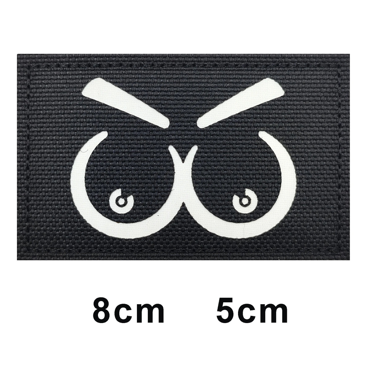 Call of Duty Skeleton and Ghost Ghost Mask, C psula CORP, No Moral Barriers Affected Embroidered Hook and Loop Backpack Patch