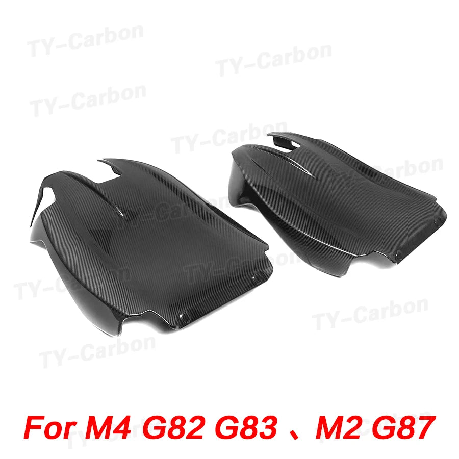 Dry Carbon Fiber Seat Back Covers Trims for BMW G80 M3 G82 G83 M4 G87 M2 X3M F97 X4M F98 2021-2024 Car Inner Seat Cover Bodykit