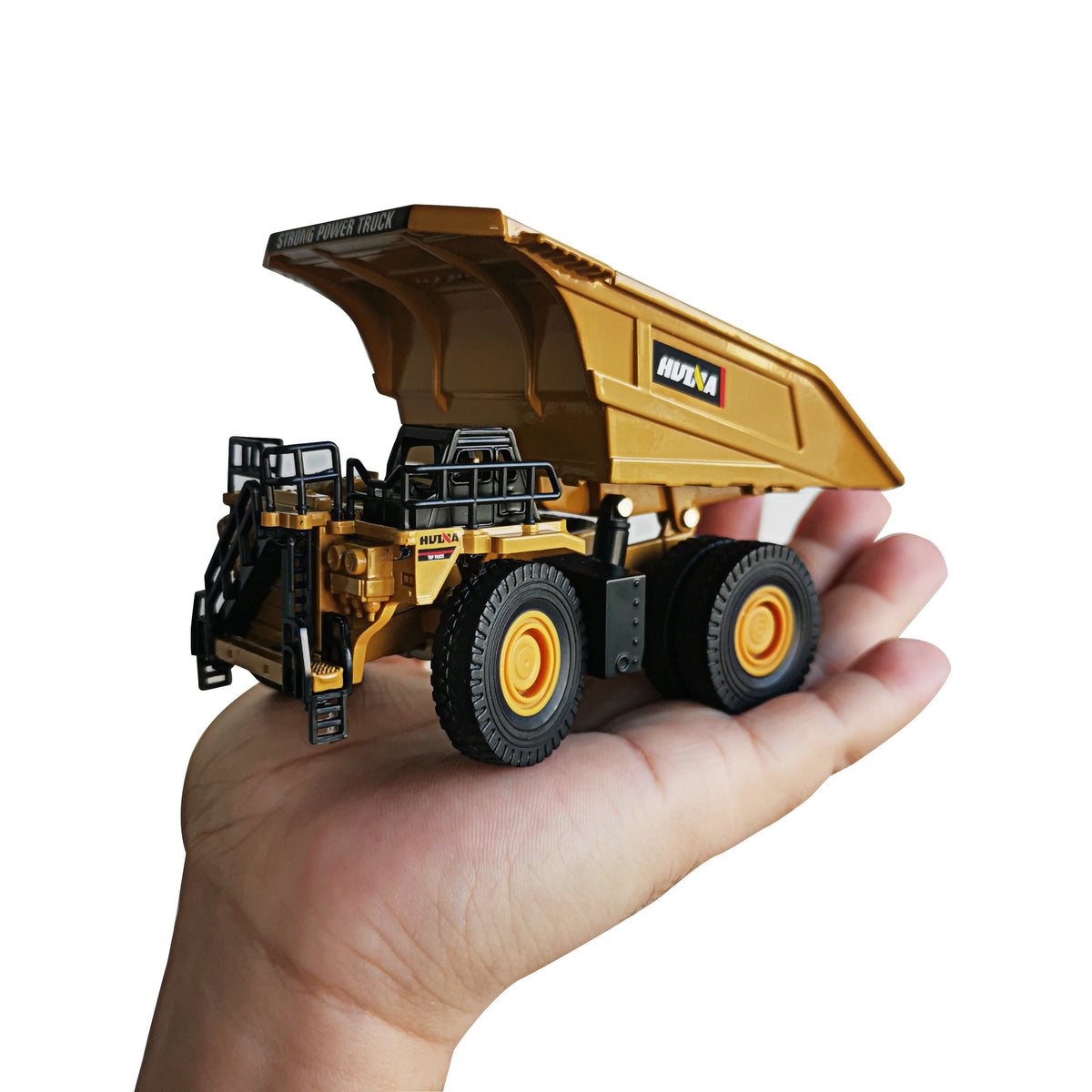 HUINA 1:40 1:50 1:60 Diecast Dump Truck Car Model Alloy Simulation Vehicle Articulated Backhoe Loader Toys for Boys Collectables