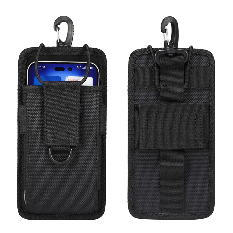 Oxford cloth Hanging Shoulder strap Universal Cell Phone Bag For Samsung iphone Xiaomi Motorola Huawei Smartphone Hanging Bag