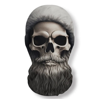Christmas Series Skull Mask Party Cosplay Santa Claus Elastic Mesh Breathable Full Face Masks Funny Props Balaclava Headcovers