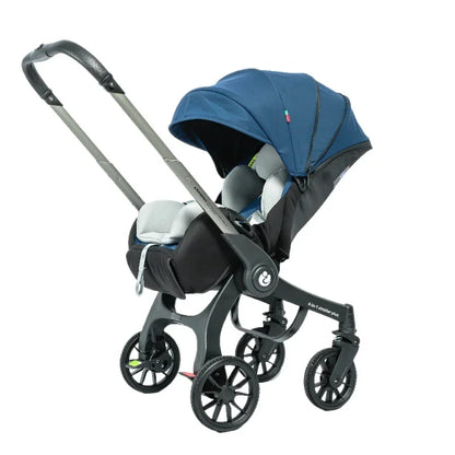 New Baby Stroller 4in1 Multi-function Car Seat Four-wheel Stroller Folded Baby Carries Baby Stroller 3 in 1 Portable