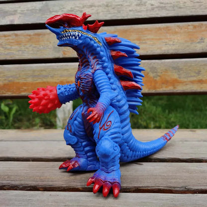 2022 New Anime Ultraman Monster Godzilla large Giga Khimaira Soft Glue DX King Galactron Action Figure Toy  Gifts