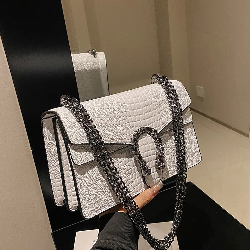 Cross-border Classic Chain Small Square Bag Retro Luxury Texture Dionysus Bag Temperament Commuter One-shoulder Diagonal Bag