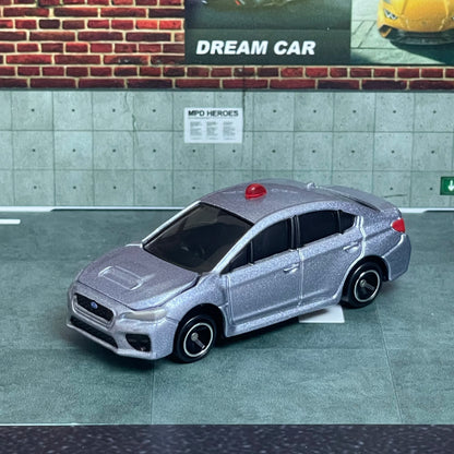 Takara Tomy Tomica No.2 Subaru WRX S4 Unmarked Patrol Car 1:64 Scale Alloy Diecast Car Mini Vehicle Collection Gift for Kids
