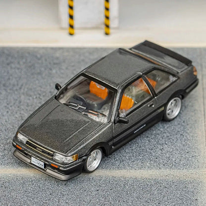 DCT 1/64 AE86 Model Car Classical Vehicle Diecast Toy Collection Car Station Vehicle with Display Box for Adults