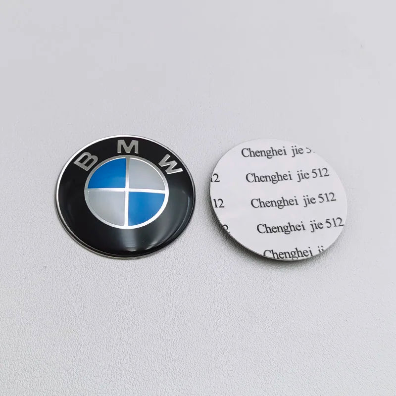 45mm Car Steering Wheel Cover Badge Emblem Logo Sticker For BMW E46 E39 E90 E36 E91 E62 E87 E53 F15 F16 F20 F30 X1 X3 X5 M3 M5