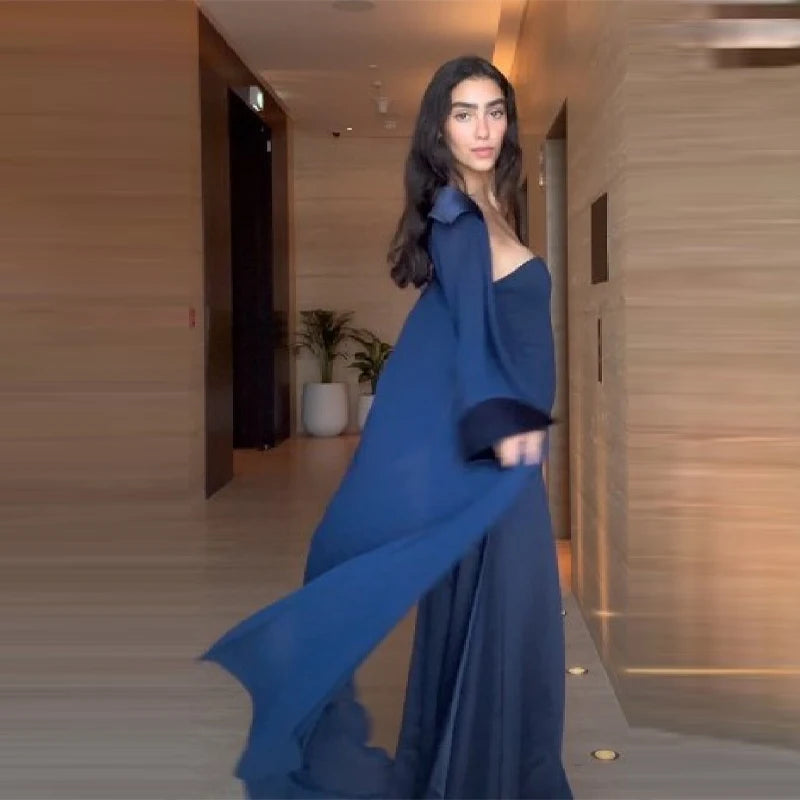 Retro Elegant Gown Modest Satin Sexy Trendy Women Maxi Dress Holiday Party Stylish Chic Minimalist Ladies Evening Outfit