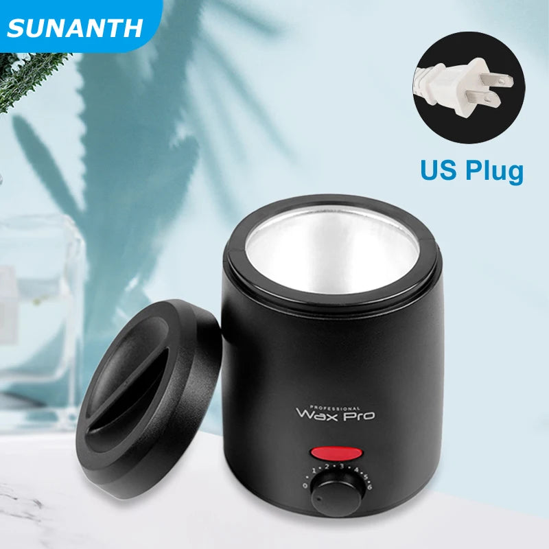 200ml Wax Melting Machine + 100g/200g /300g Wax Beans Set, Wax Heating, Wax Hair Removal And Wax Therapy Machine Wax Melting Pot