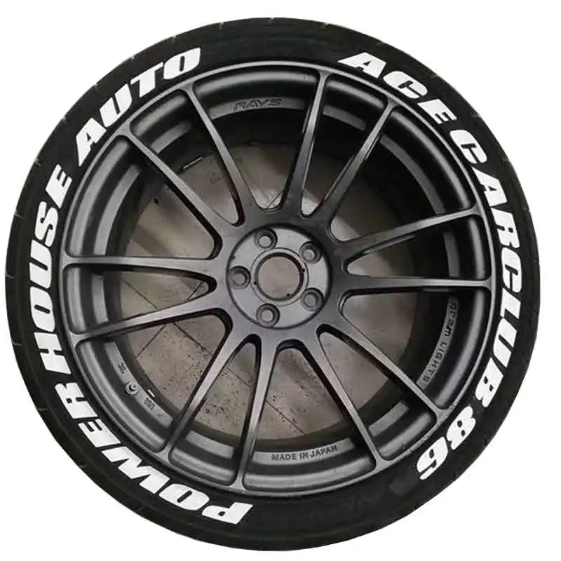 Car Motorycycle Tuning 3D Logo Tire Wheel Sticker Auto Motorcycle Styling DIY Decoration Decals For BMW YAMAHA Honda Audi Ford