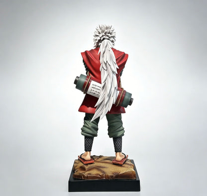 Real Shot Photos Naruto Series Standing Jiraiya Anime GK Figure Statue Model Ornament, Popular Trendy Toy Gift