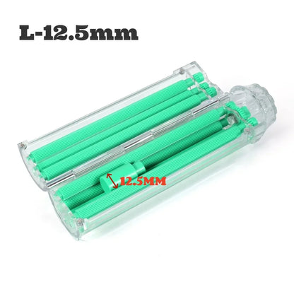 8mm 12.5mm caliber Cigarette Tobacco Herb Roller Cone Rolling Machine Manual Tobacco Filling Maker Household Smoking Accessories