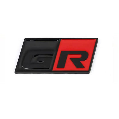 3D Metal Car Sticker Labeling Emblem Badge Decals For Toyota GR Sport C-HR RAV4 Corolla Yaris Camry Prado Prius Auto Accessories