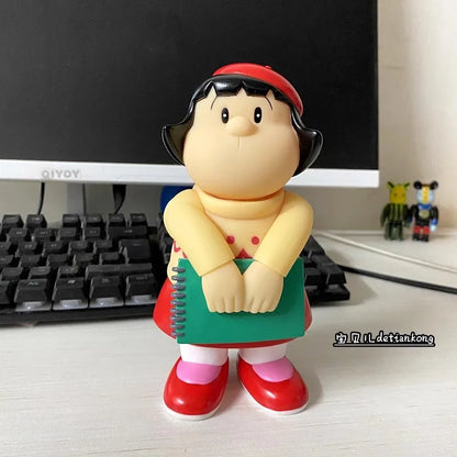 5pcs New Doraemon Family Gouta Takeshi Nobita Nobi Minamoto Shizuka Anime Figure Pvc Desktop Action Figurine Toy Kids Gifts