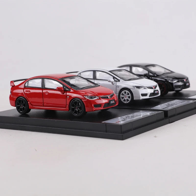 DCT 1:64 Honda Civic Type-R Sedan FD2 Alloy Model Car