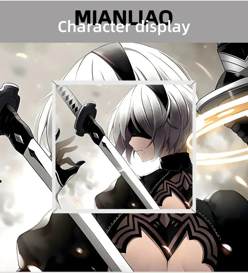 Anime Nier Automata Cosplay Costume Yorha 2B sexy Outfit Games Suit Women Role Play Costumes Girls Halloween Party Fancy Dress