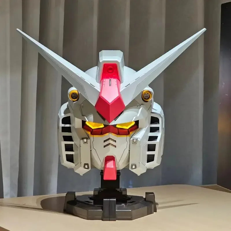 Ganso Yuanzu Rx-78-2 Comic Exhibition Cosplay Helmet Wearable Wearable Night Light Edition Room Decoration Boy Surprise Gift