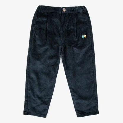 Autumn/Winter INS Korean Style Boys' and Girls' Cartoon Printed Underpants with Velvet Lace Up Guard Sports Children's Pants